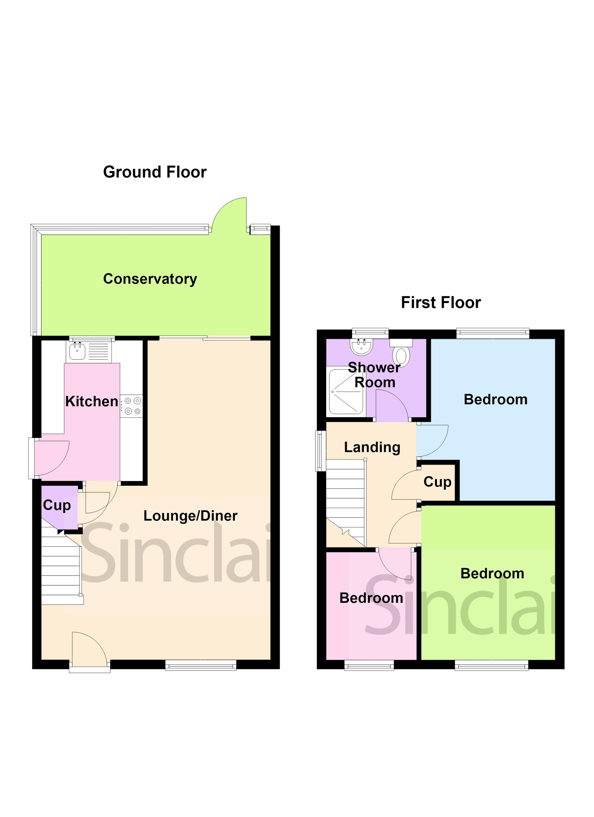 19 Saxon Way, Ashby-De-La-Zouch floorplan