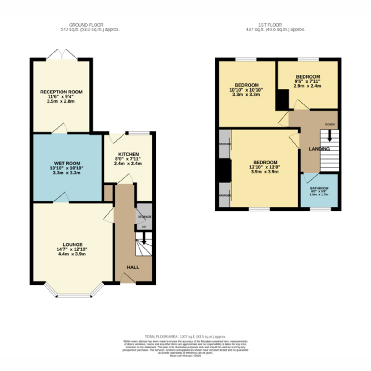 St. Michaels Road, Reading floorplan