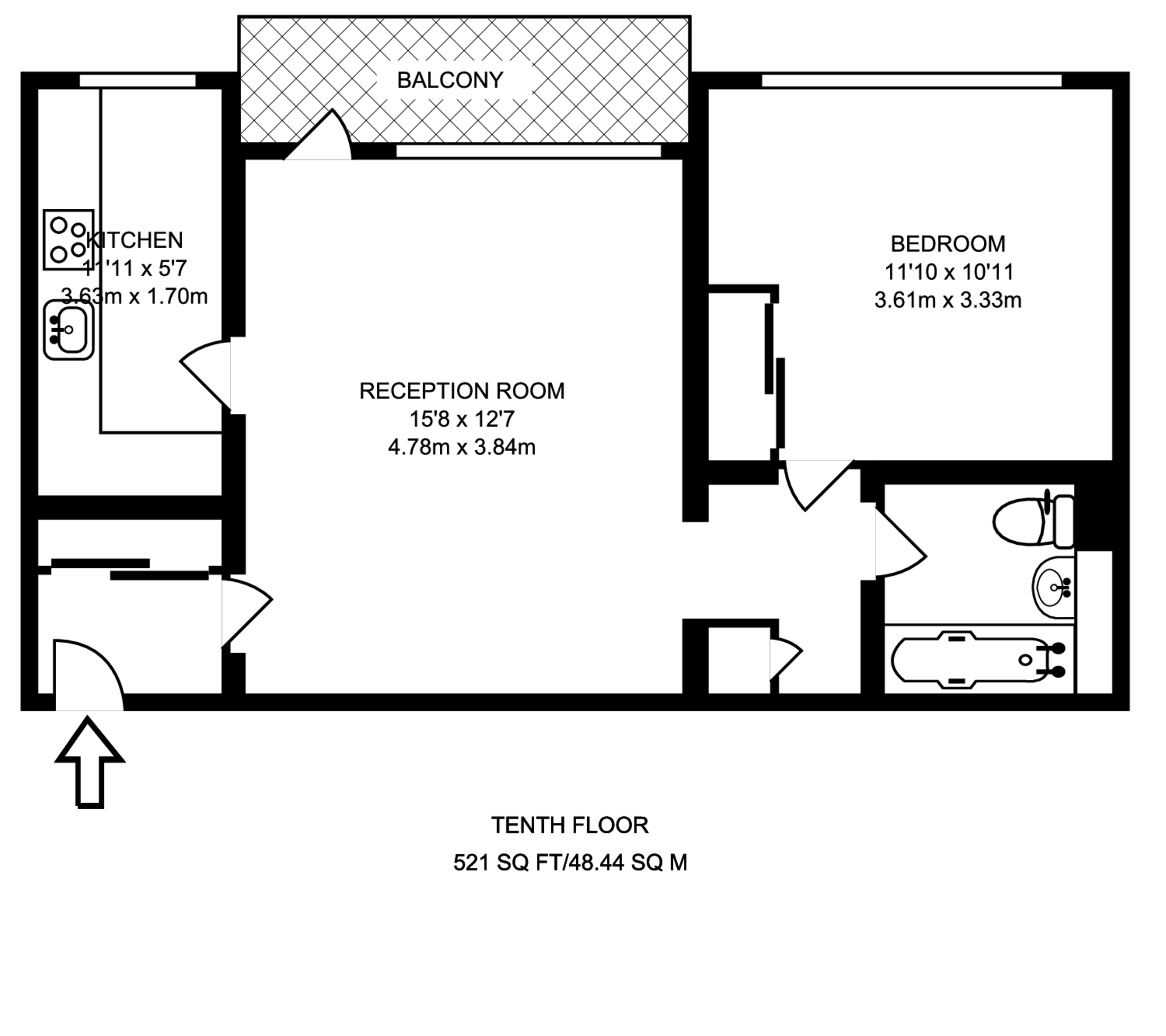 Maida Vale, Maida Vale floorplan