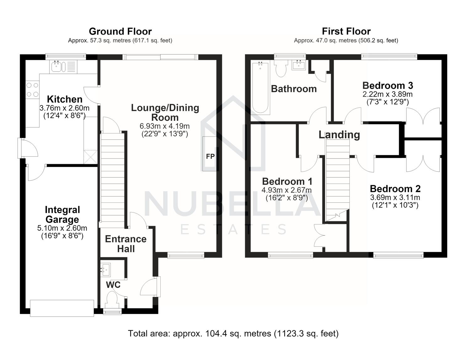 6, Jesop Close, Gillingham floorplan