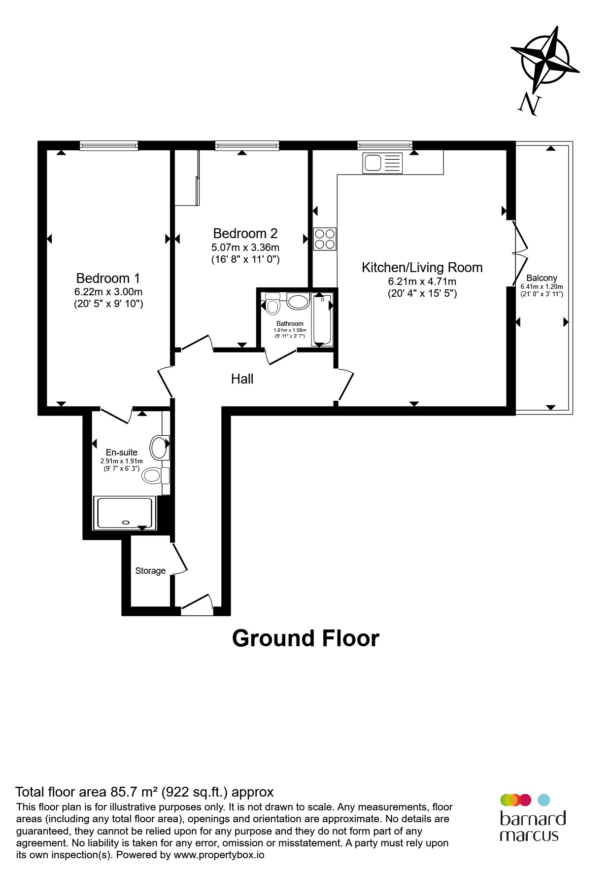 Henry Darlot Drive, London floorplan