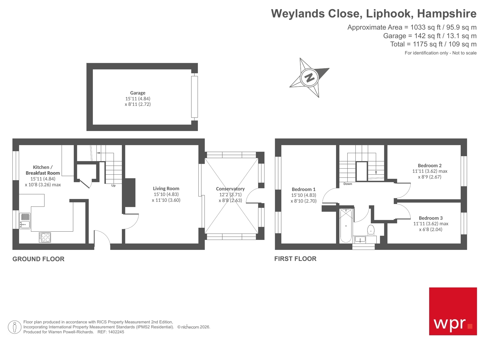 20, Weylands Close, Hampshire floorplan