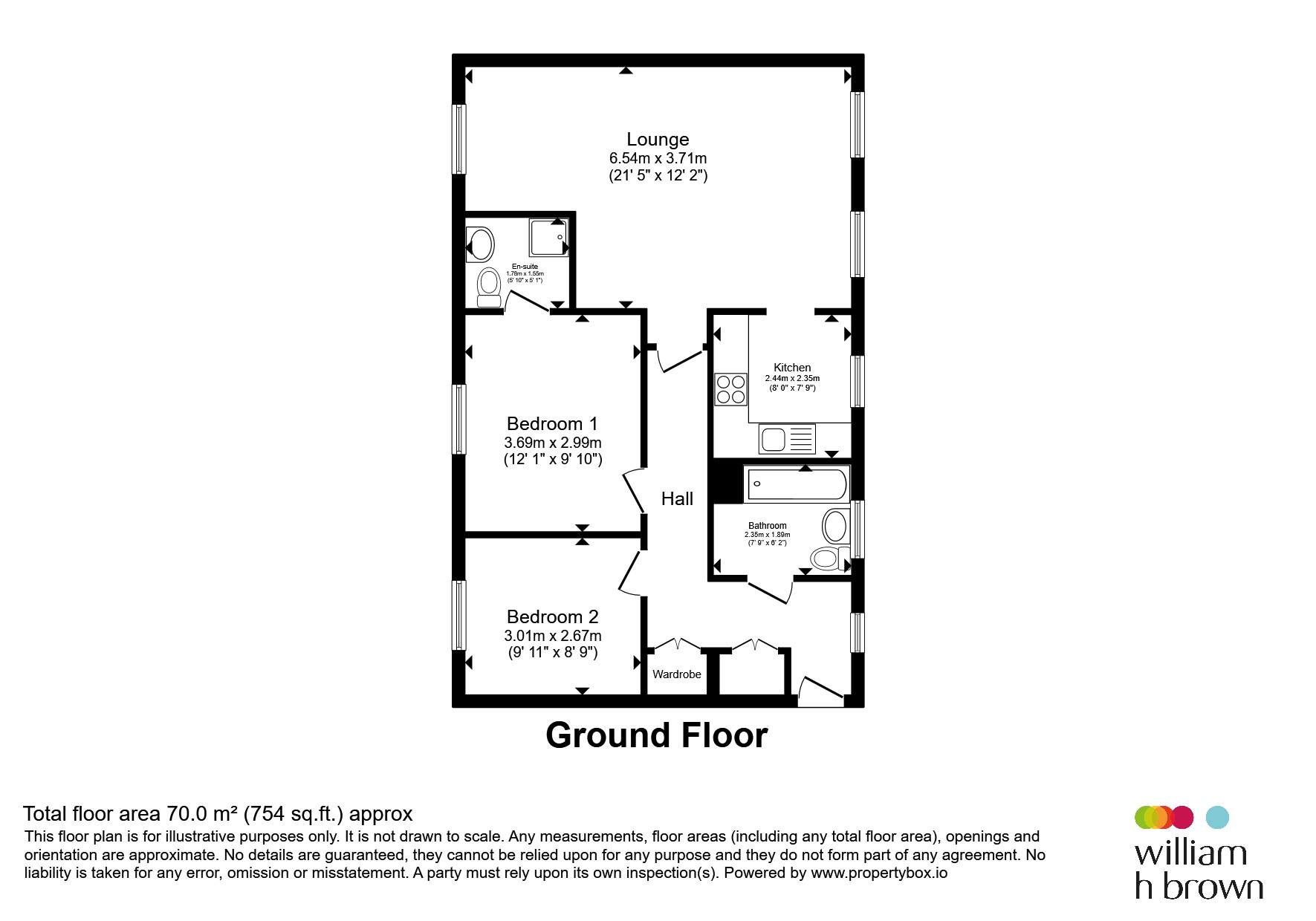 47, Emperor Way, Peterborough floorplan