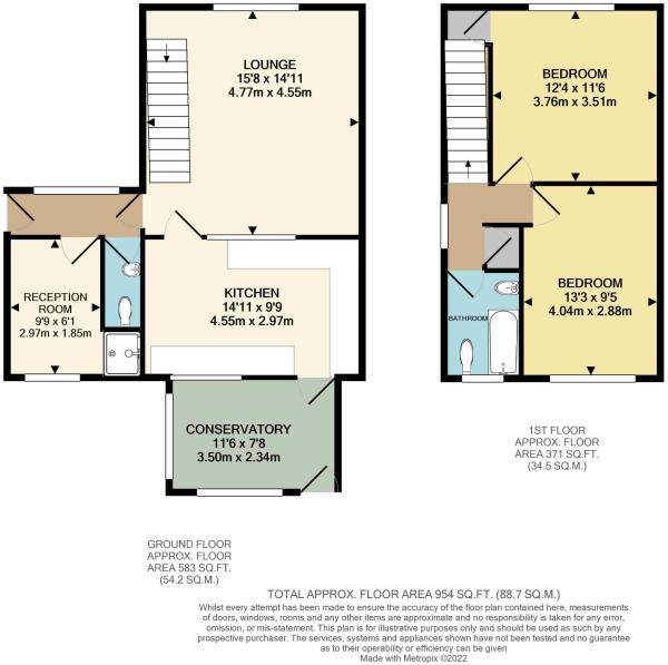 D'arcy Way, Tolleshunt D'arcy, Maldon CM9, 2 bedroom semidetached