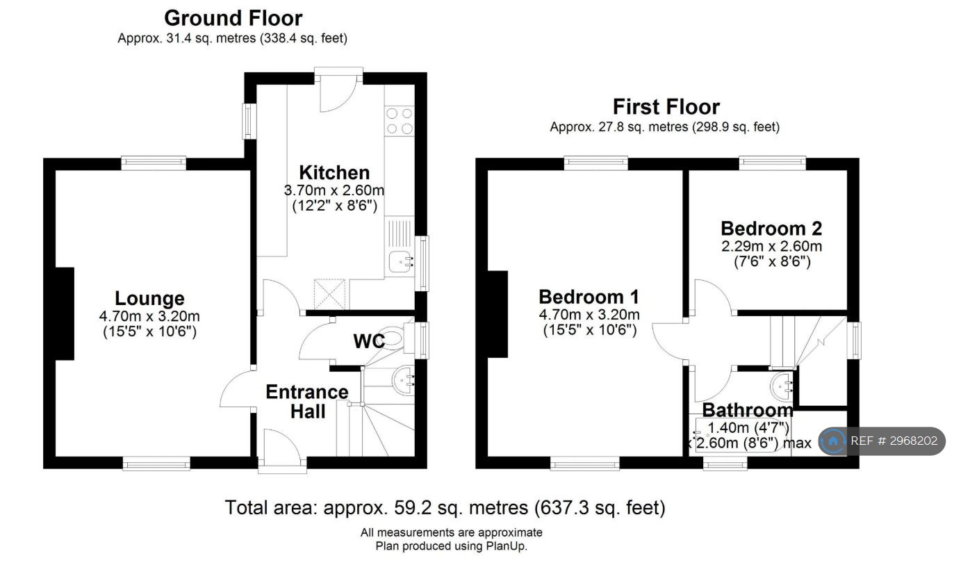 Thornborough Road, Sheffield floorplan