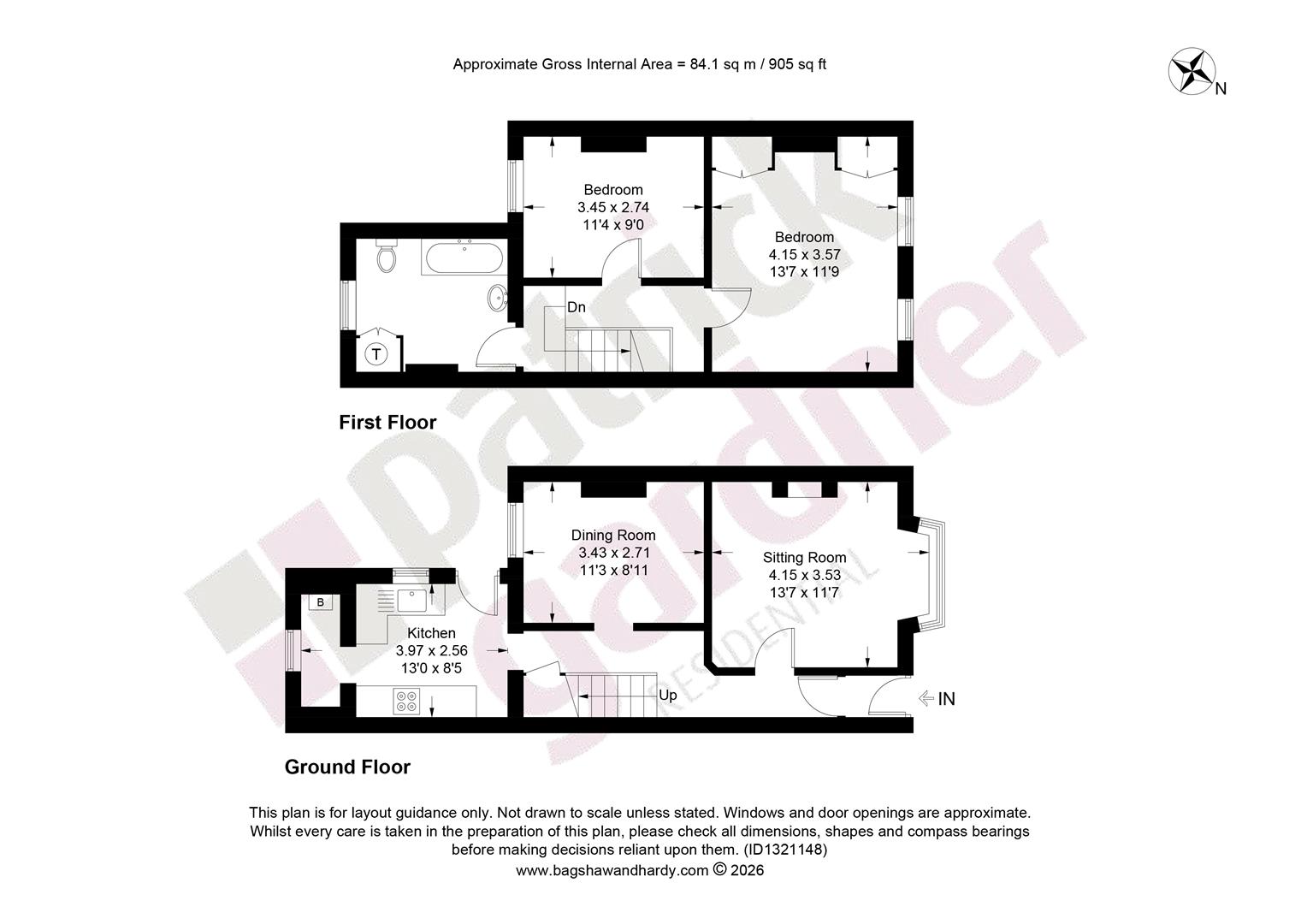 47, Rothes Road, Dorking floorplan