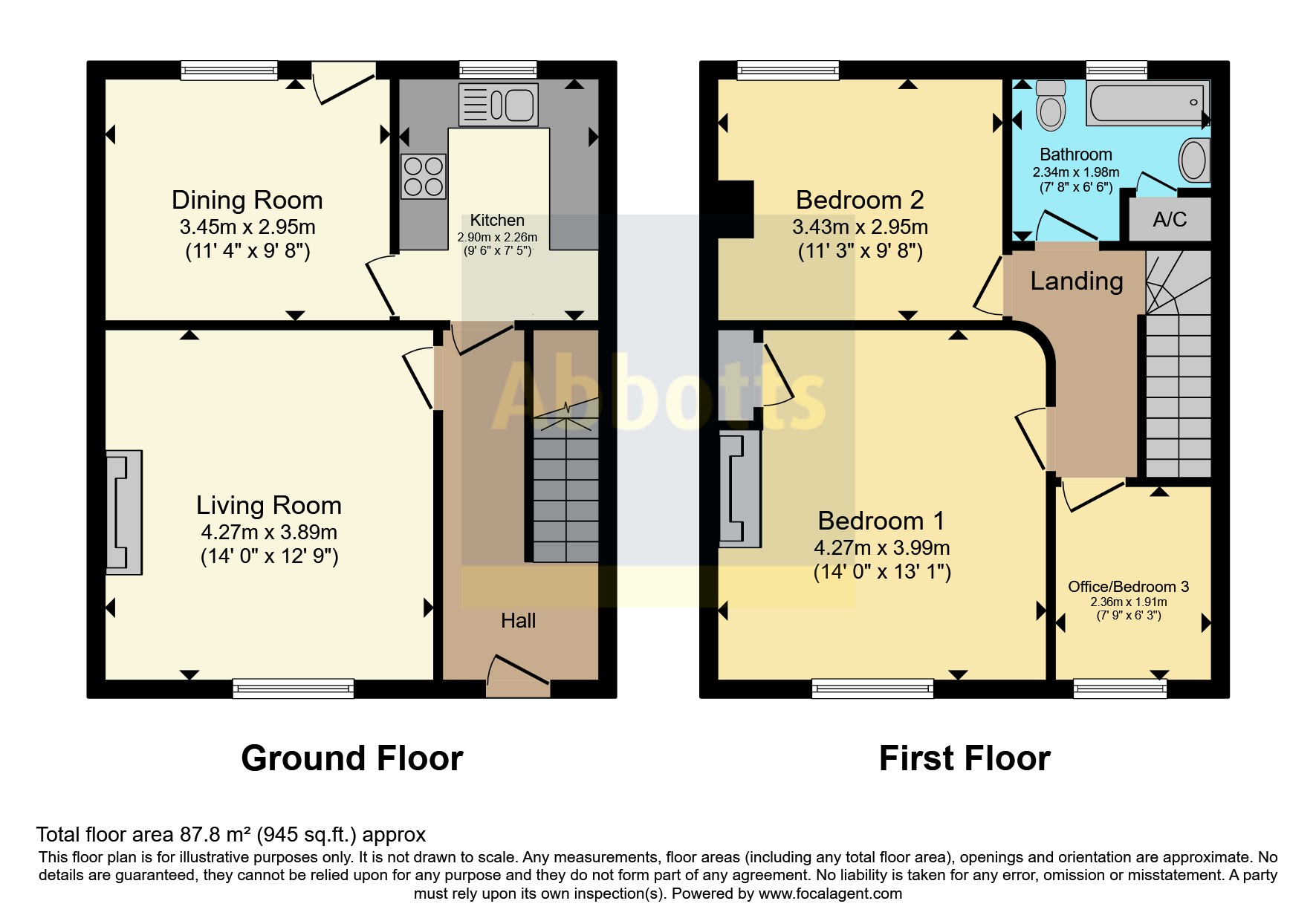 Kingsley Cottage, 14, The Fairland, Norwich floorplan
