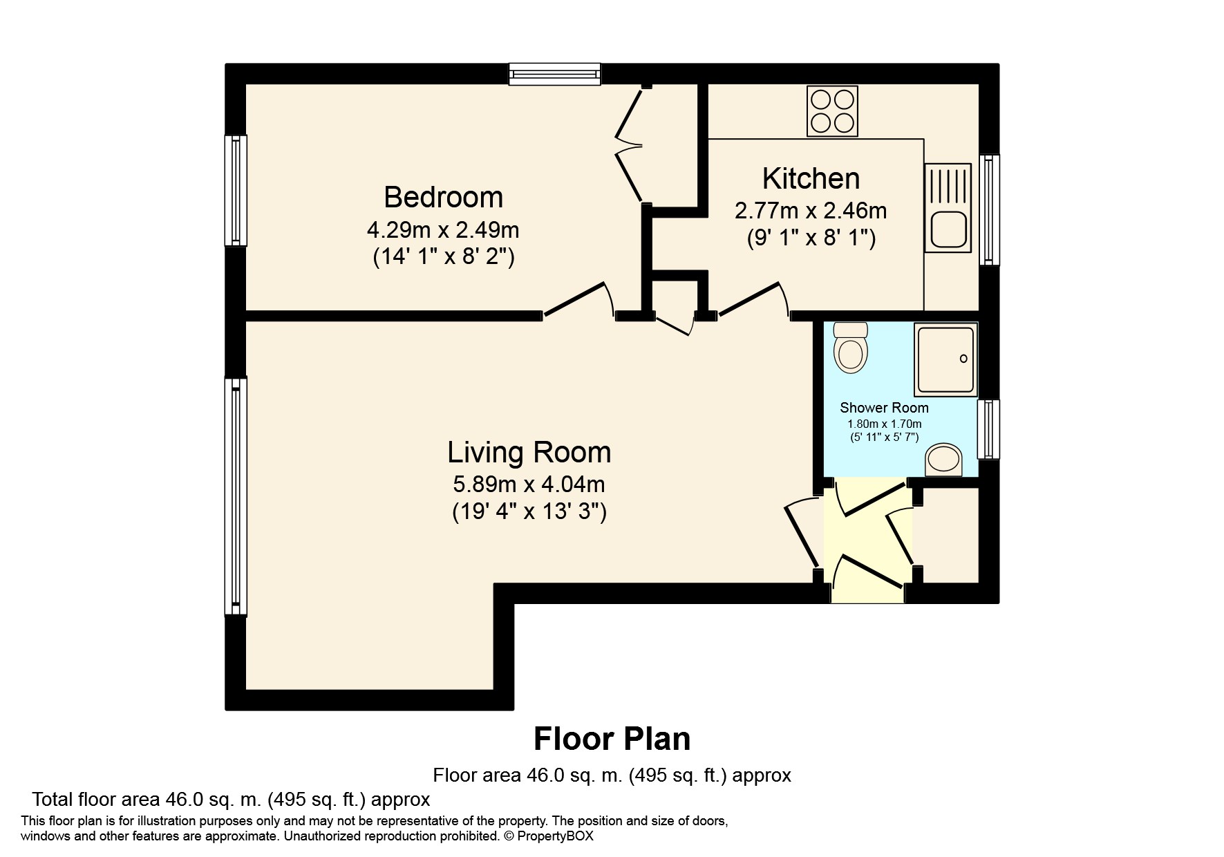 1 Bedrooms Flat for sale in Thelton Avenue, Broadbridge Heath, Horsham RH12