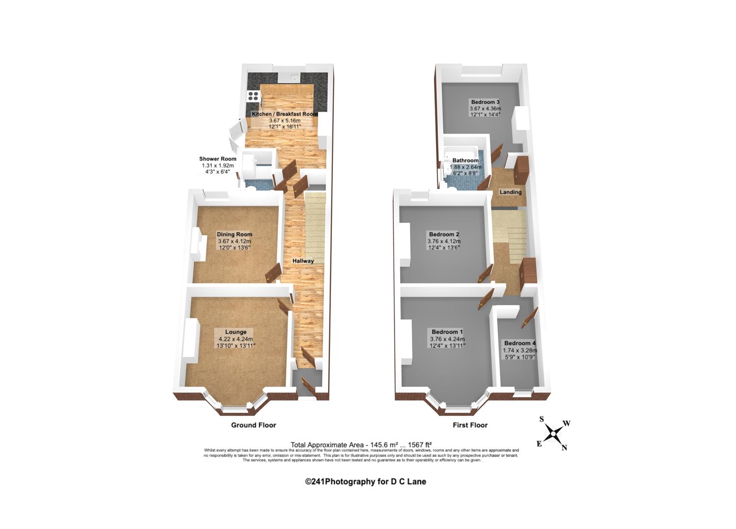 3, Hamilton Gardens, Plymouth floorplan