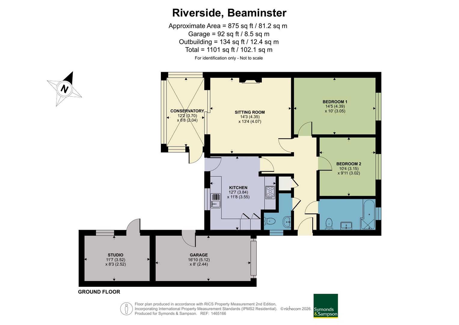 3, Riverside, Dorset floorplan