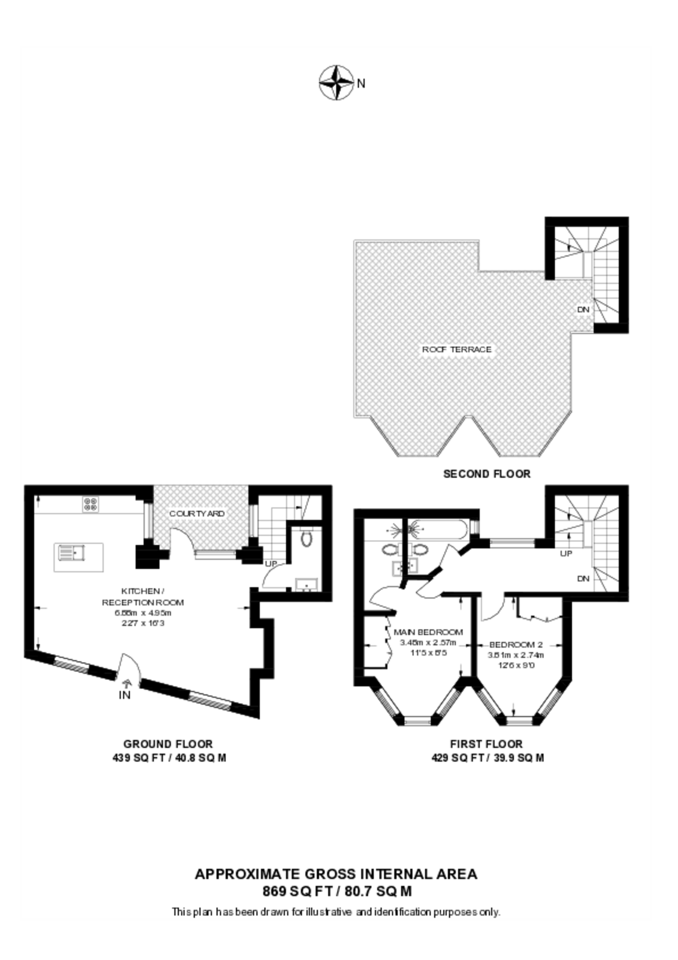 Northington Street, Bloomsbury floorplan