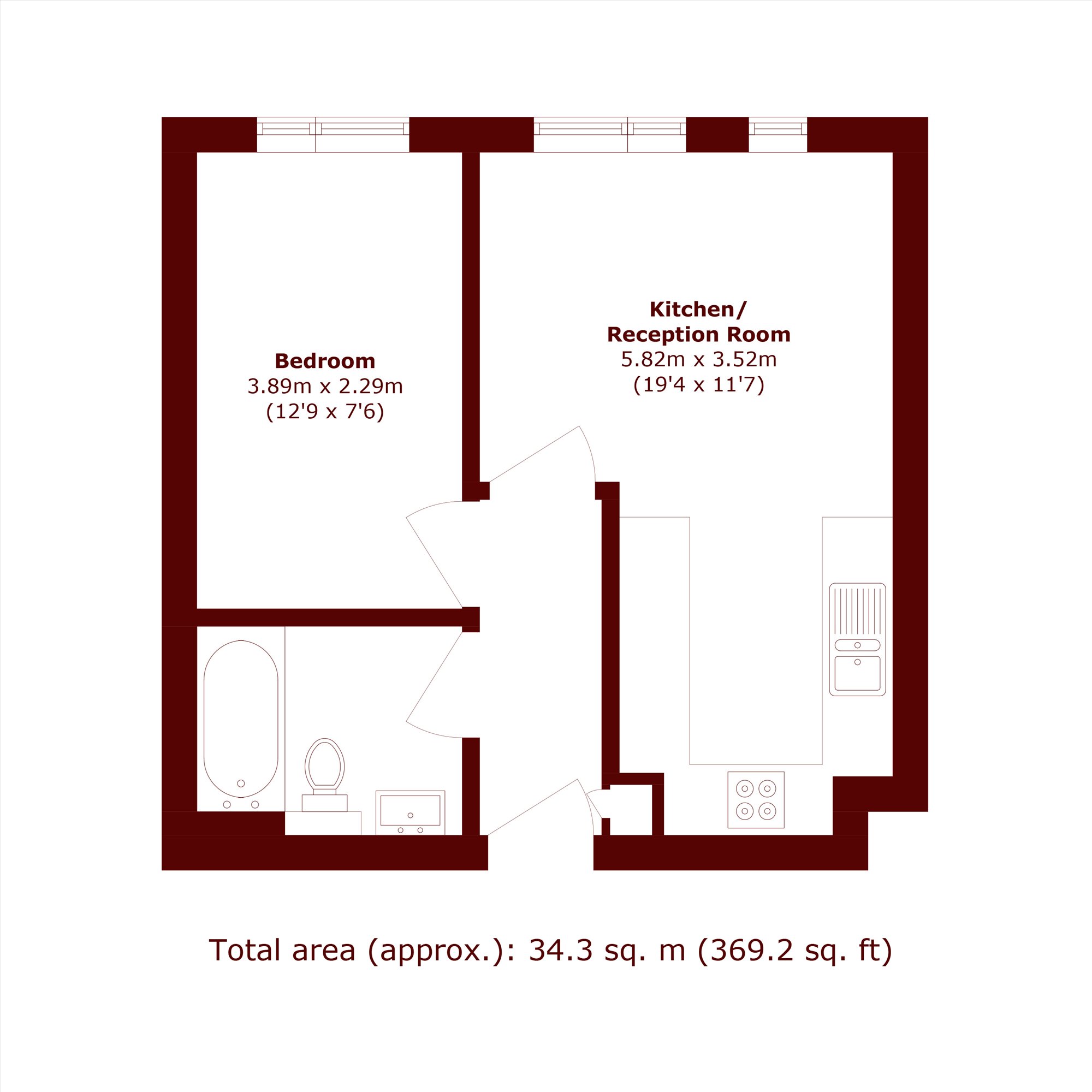 Hillyard Street, London floorplan