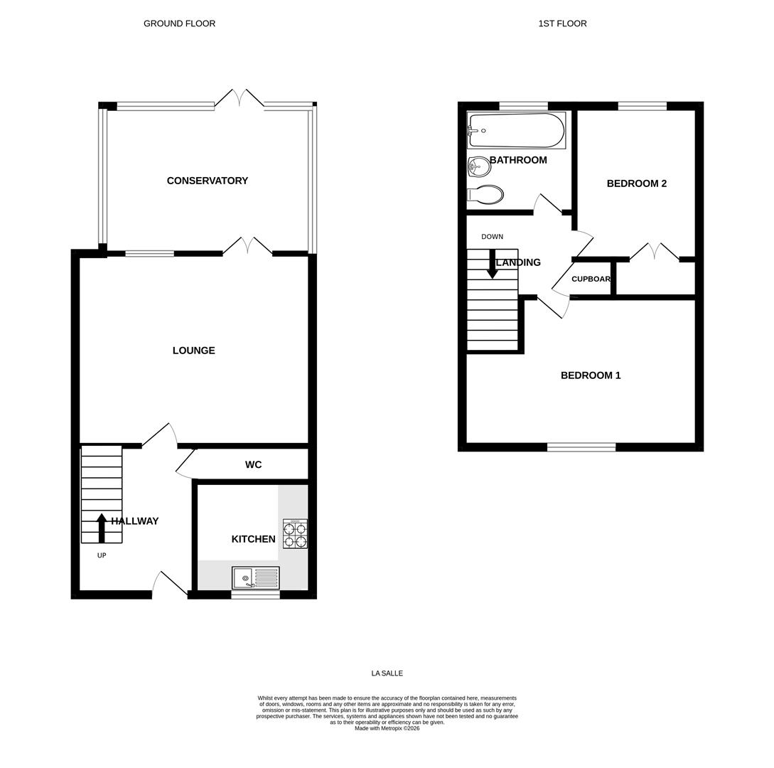 16, La Salle Close, Ipswich floorplan
