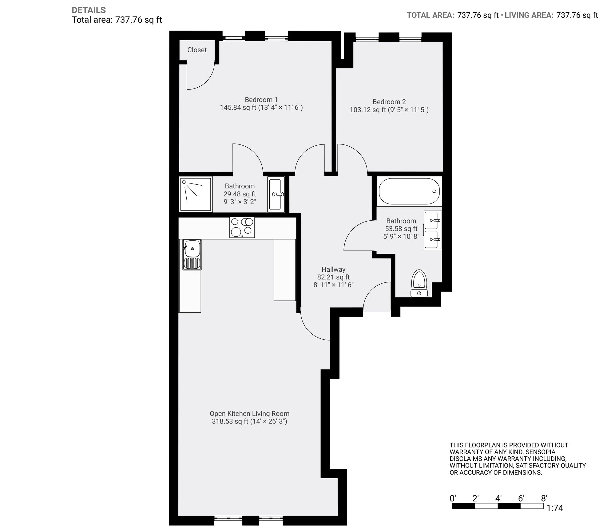 59 Baxter Mews, Sheffield floorplan