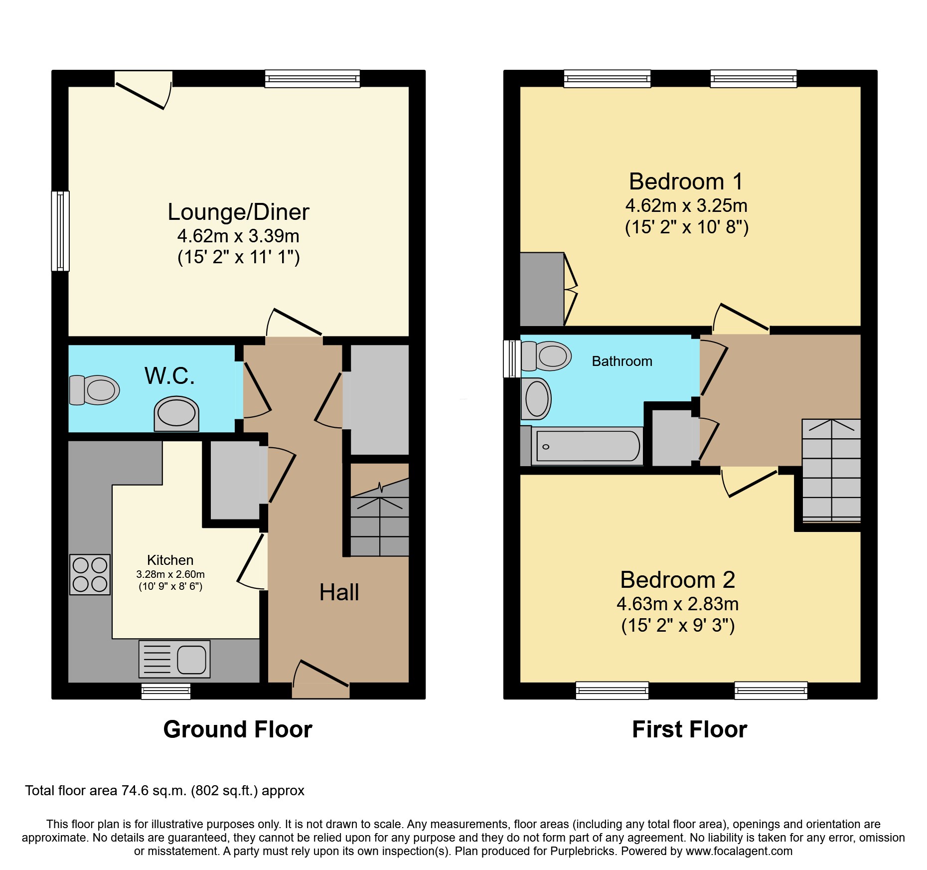 1, Appleby Drive, Southampton floorplan