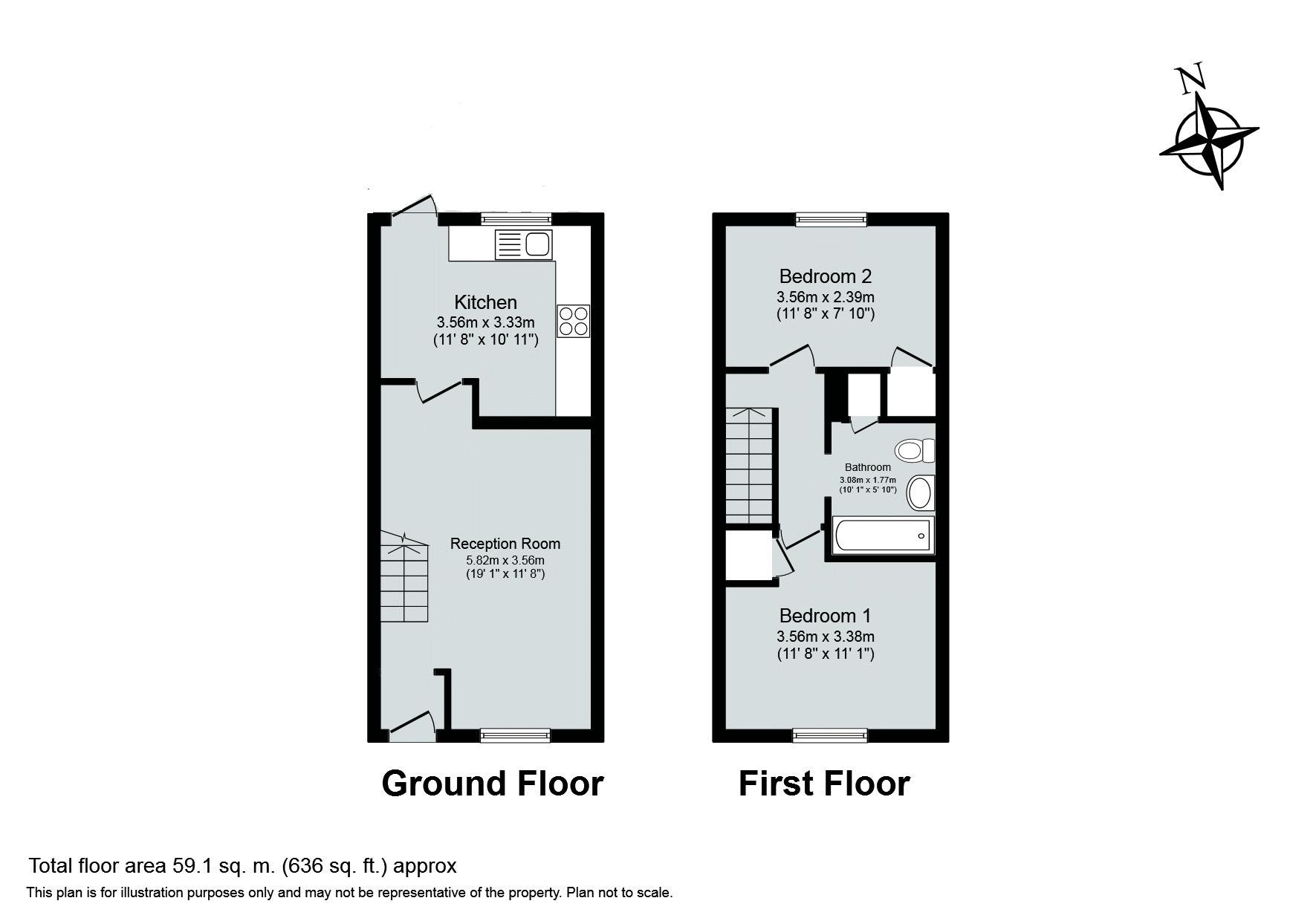 2 Bedrooms Terraced house for sale in The Ridings, Kidlington OX5