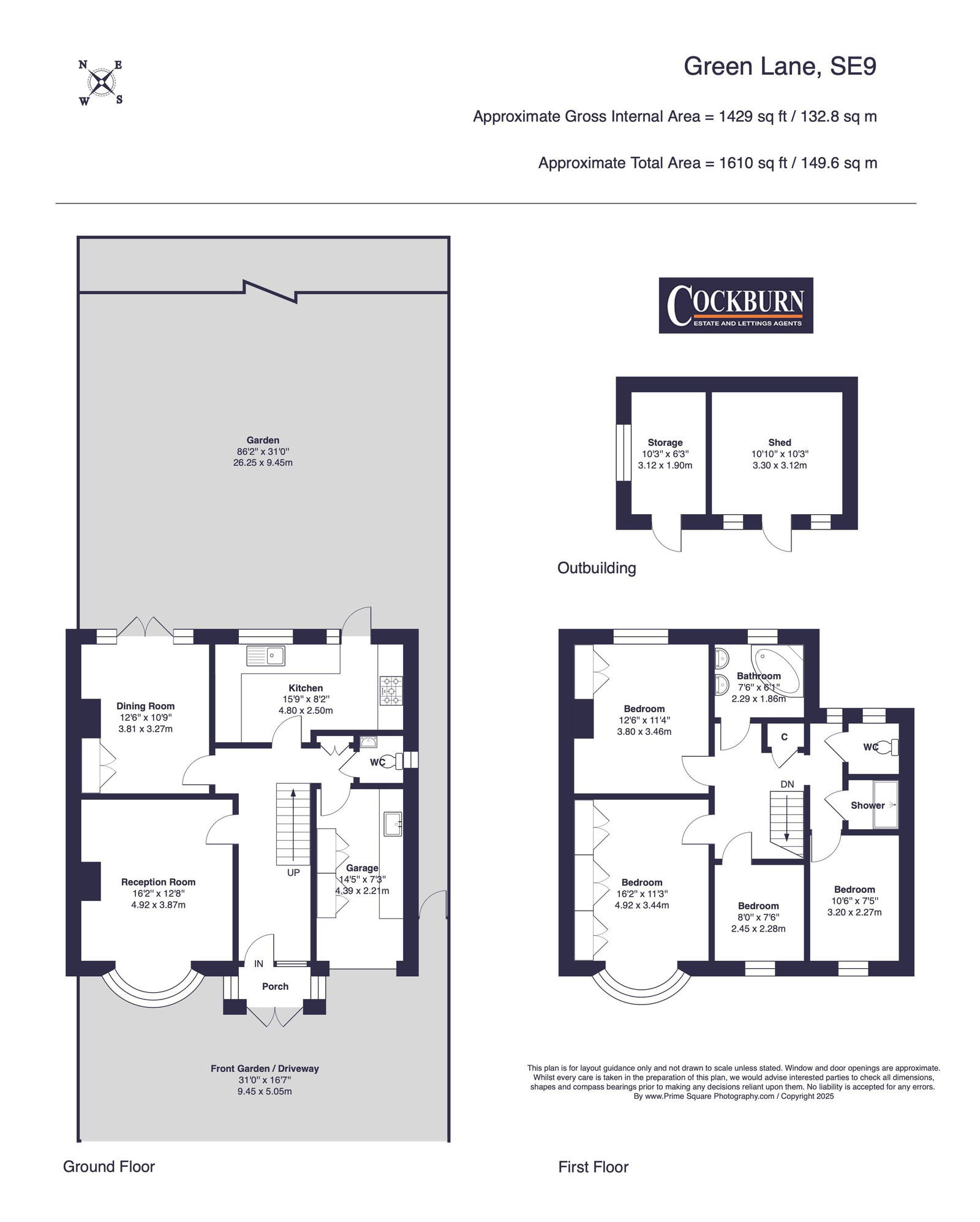237, Green Lane, London floorplan