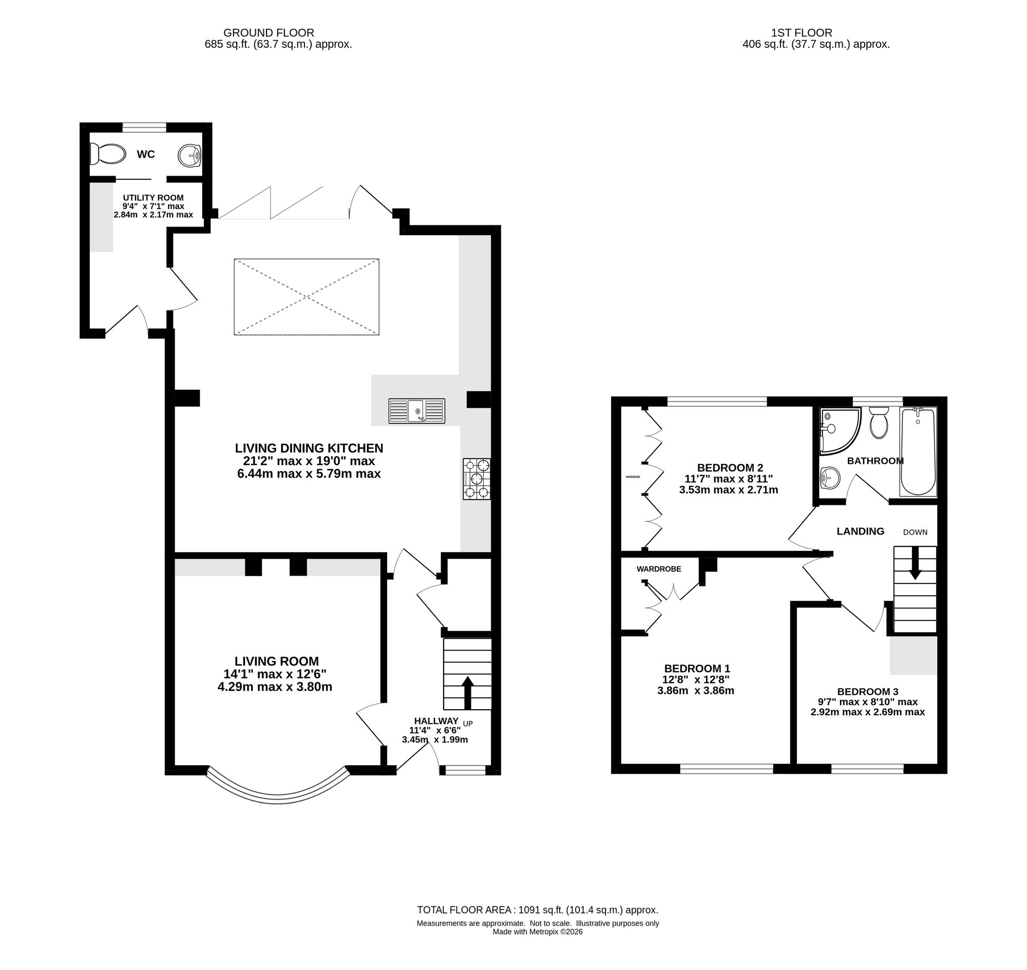 8 Townfield Road, Knutsford floorplan