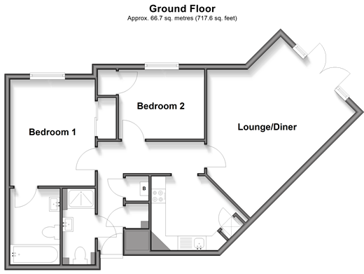 The Lakes Larkfield, Aylesford floorplan