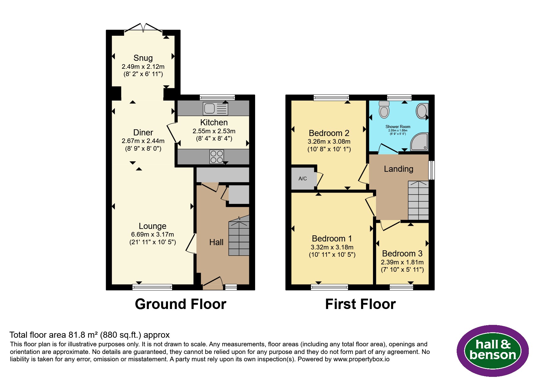 11, Croft Close, DERBY floorplan