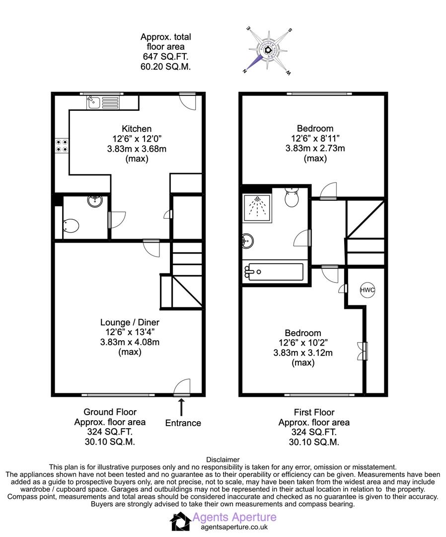 21, Choir Close, Wainscott floorplan