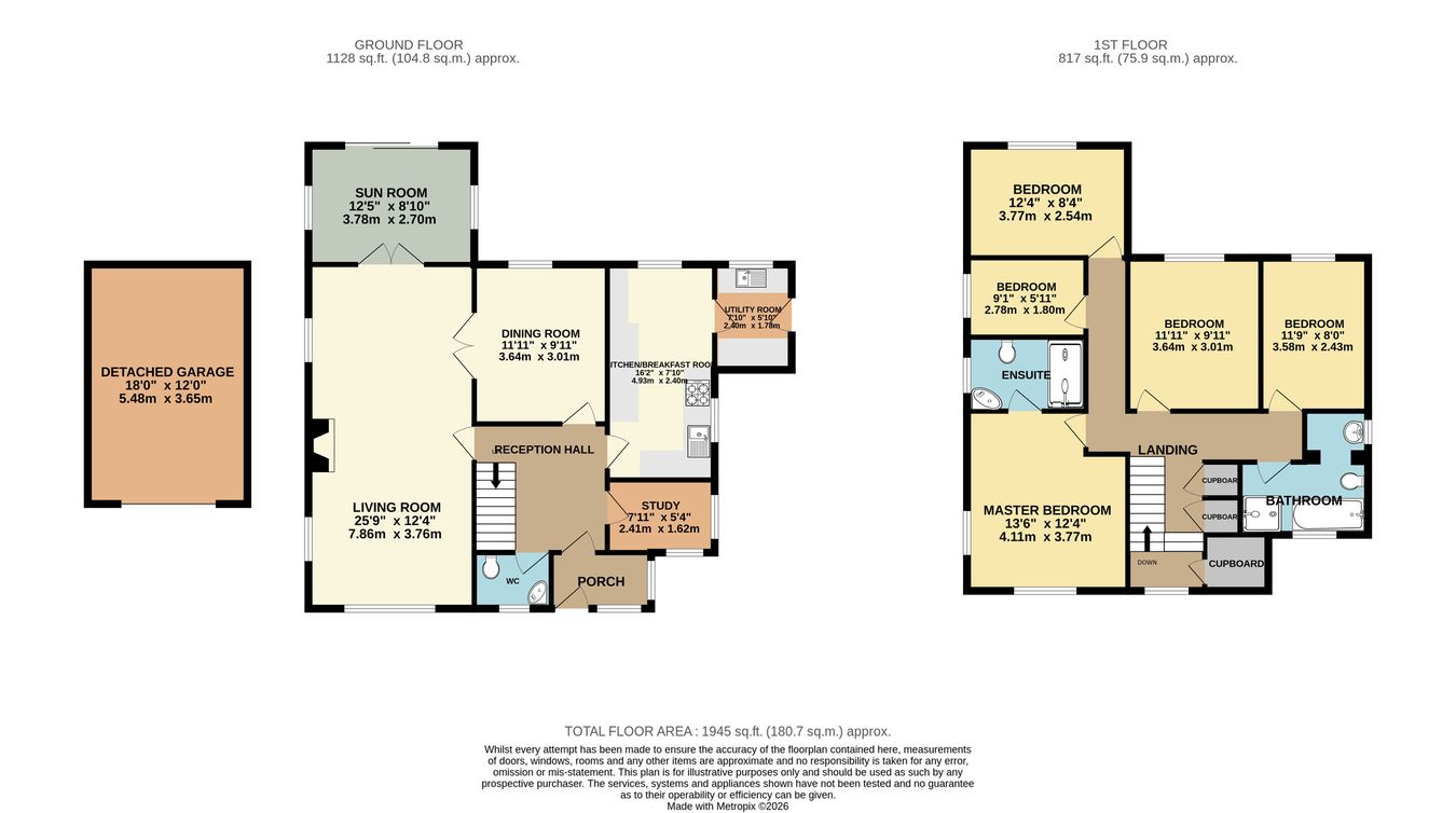 25, Dorset Road, Bexhill-on-Sea floorplan