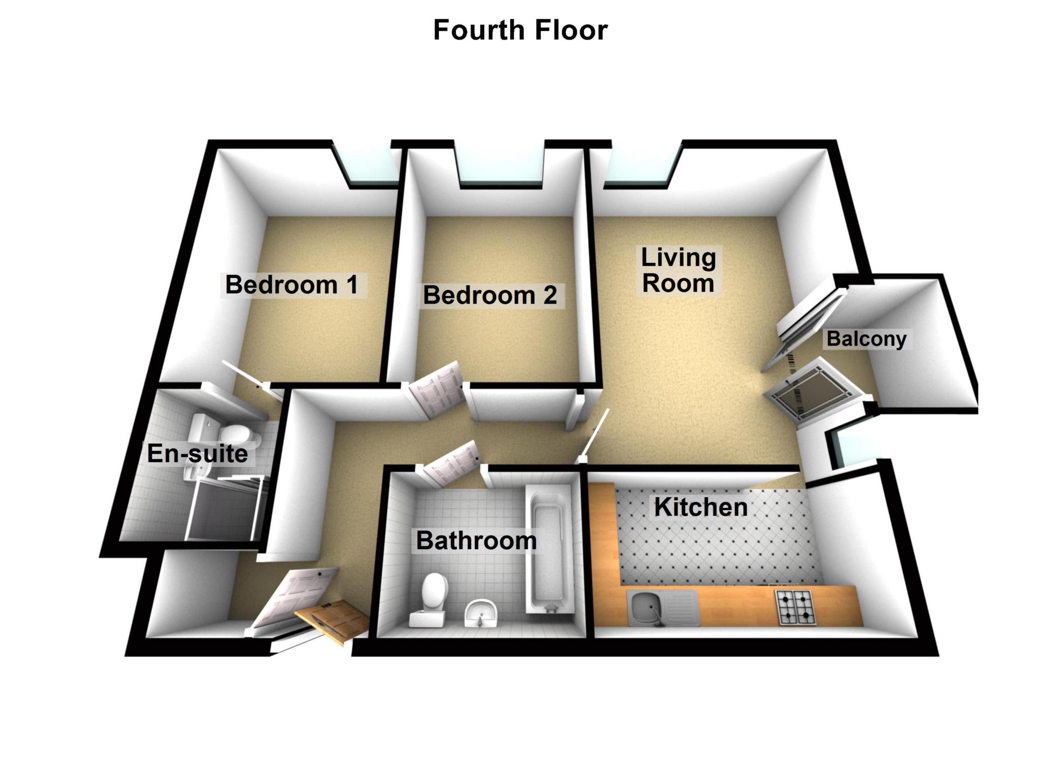 36, Tideslea Tower, London floorplan