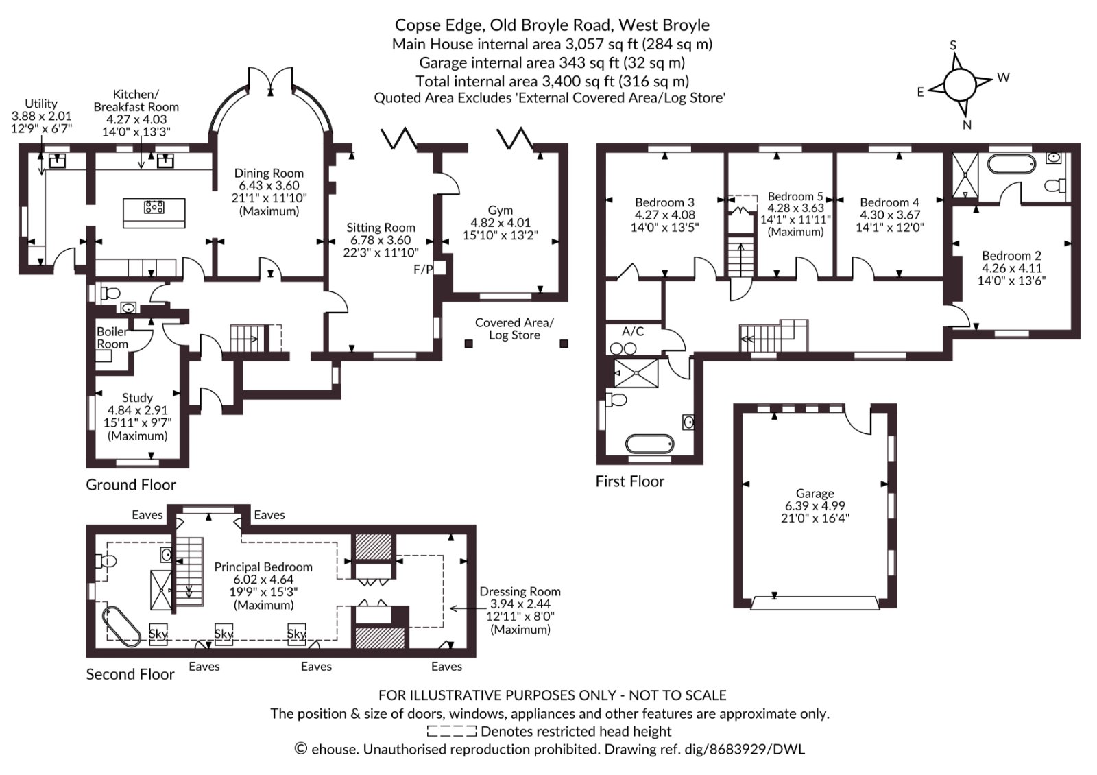 Copse Edge,, Old Broyle Road, Chichester floorplan