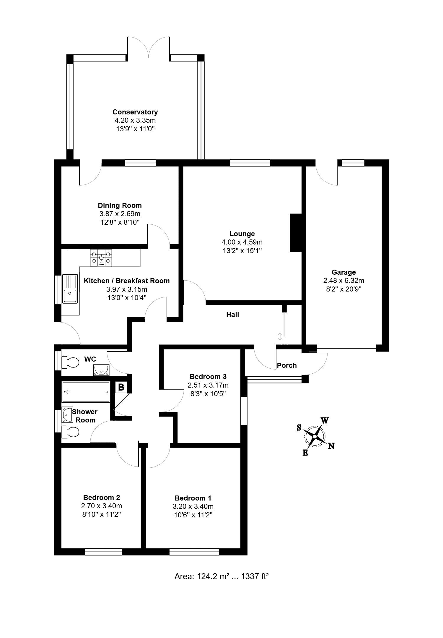 92, Jubilee Drive, Bristol floorplan