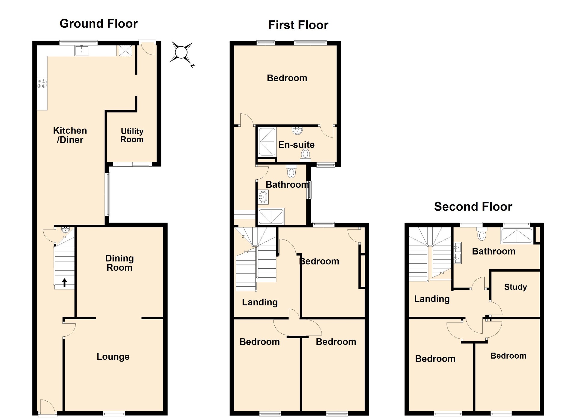 Room 4, 32, London Road, Cumbria floorplan