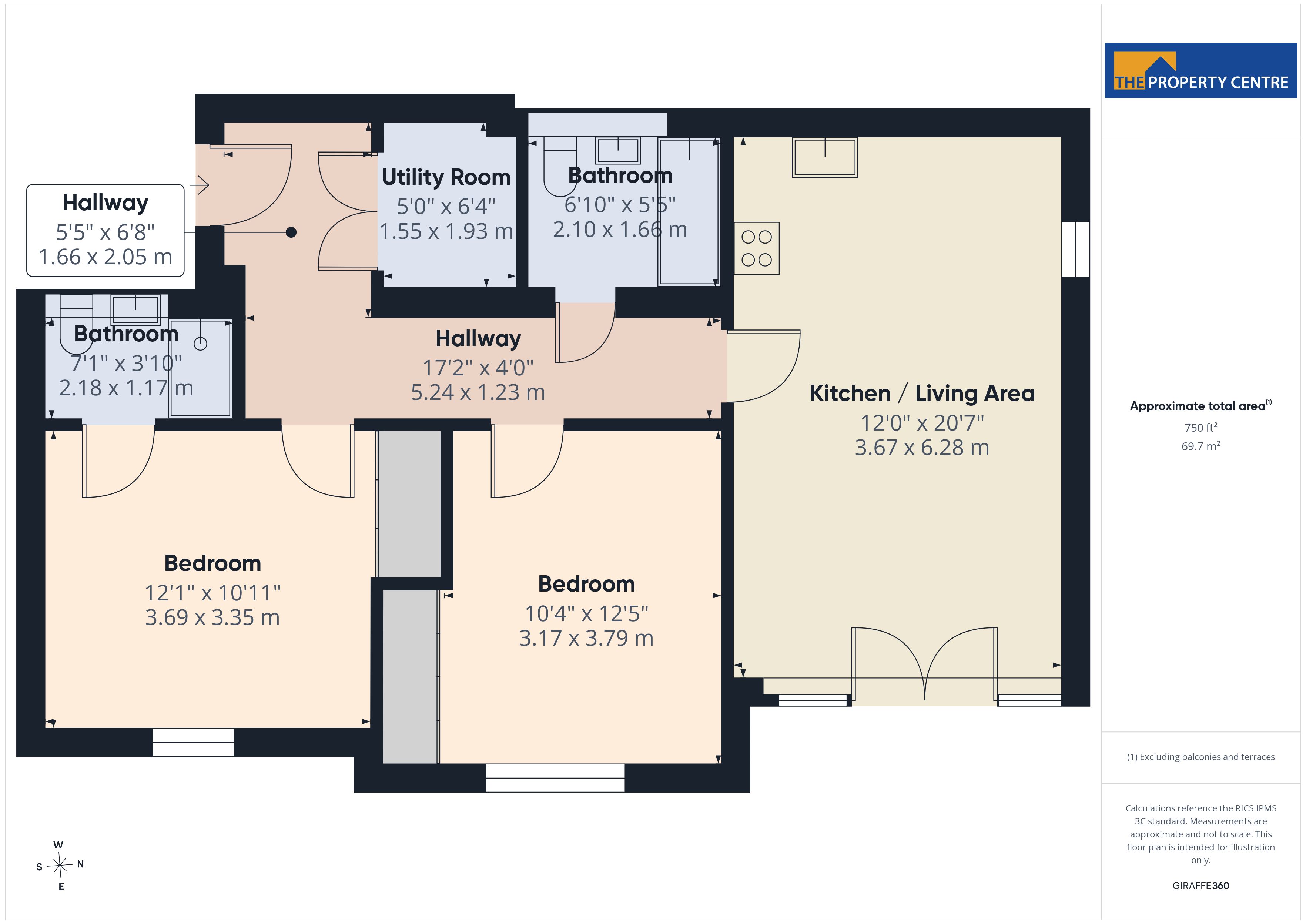 Flat 11, 12, Hobbs Way, Gloucestershire floorplan