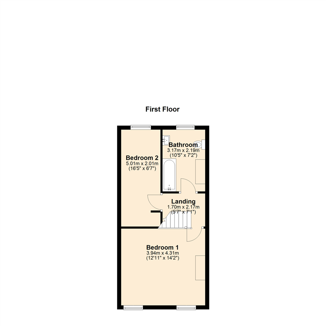 501, Manchester Road, Accrington floorplan