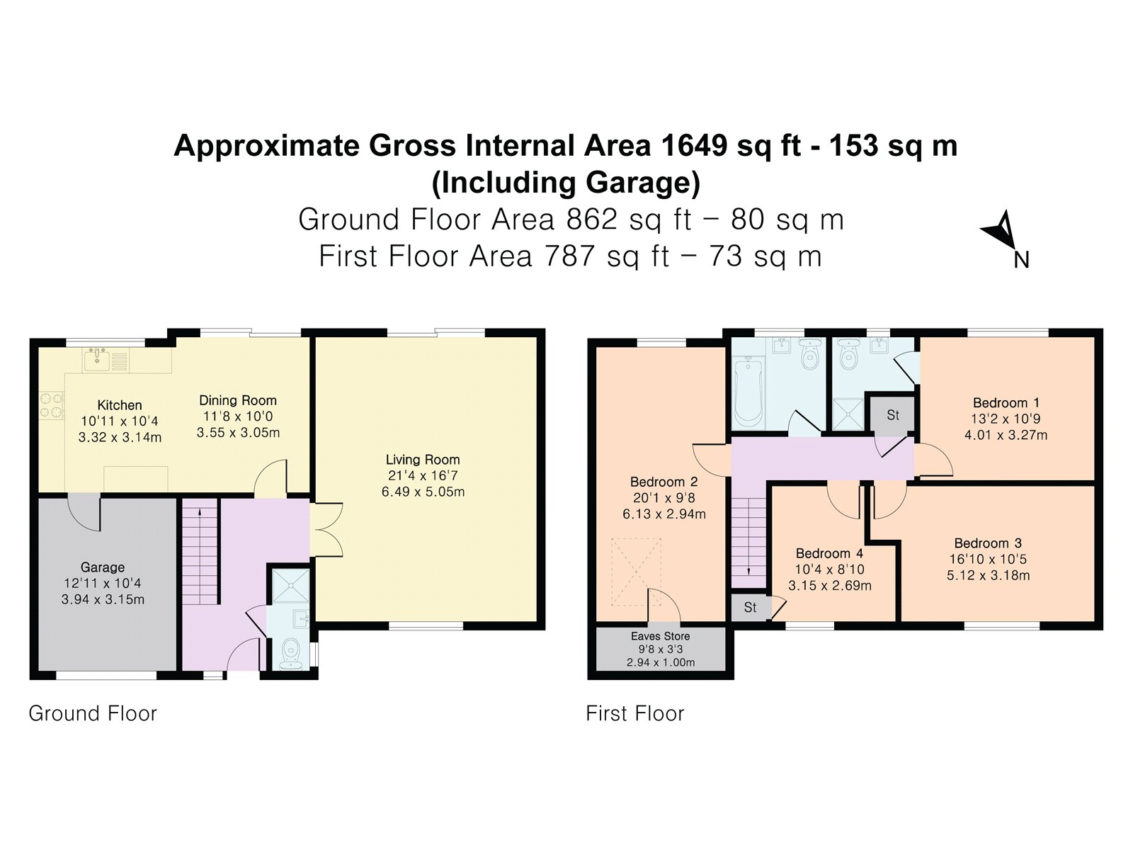 17, Greyfriars Walk, Gloucestershire floorplan