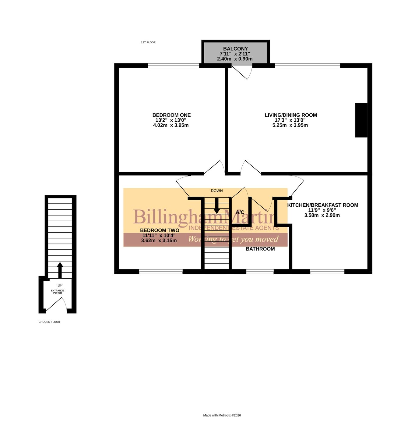 Sand Hill Court, Farnborough floorplan
