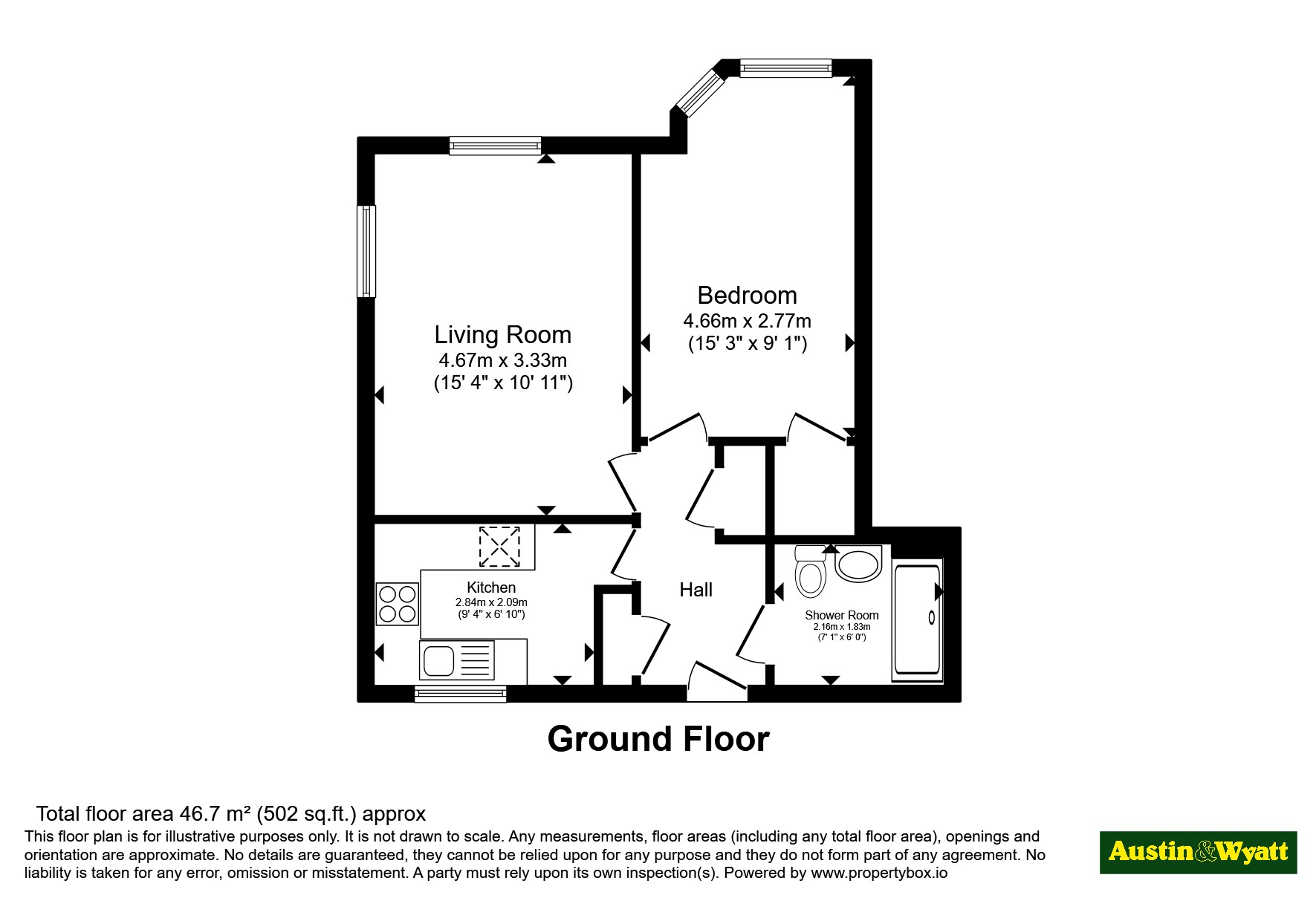 Flat 10, Elizabeth Court,, Elizabeth Close, Southampton floorplan