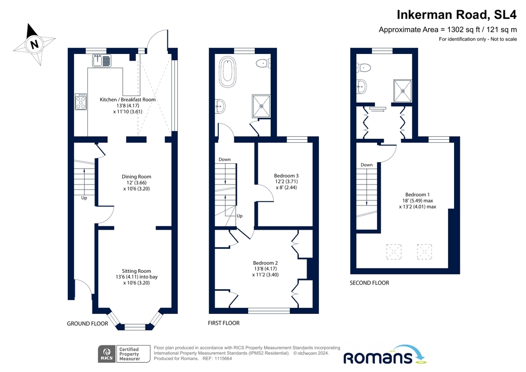 16, Inkerman Road, Windsor floorplan