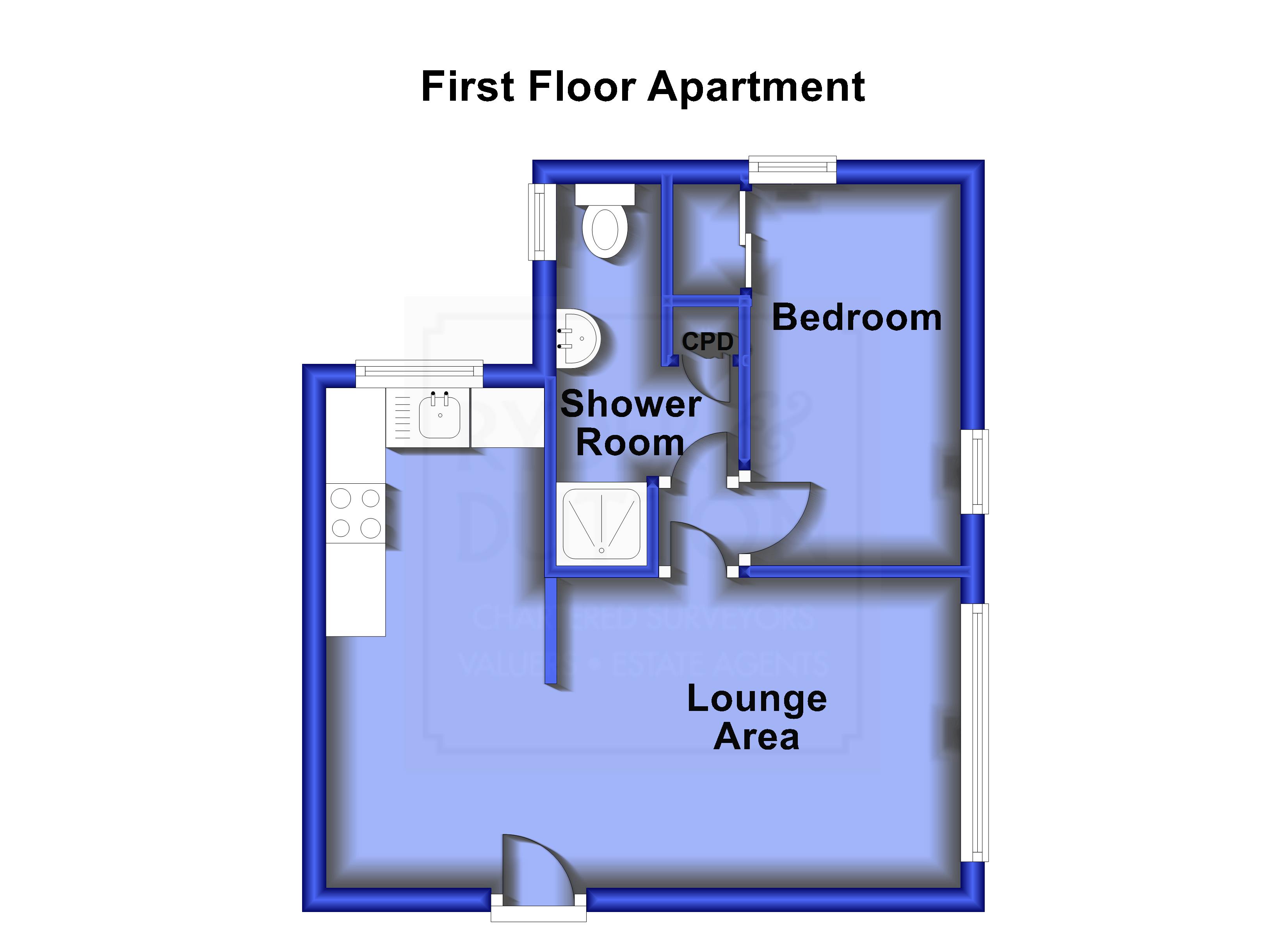 Firwood Park, Chadderton, Oldham, Lancashire OL9, 1 bedroom flat to