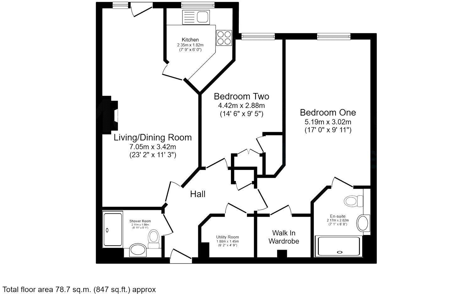 15 Miller Place,, High View, Bedfordshire floorplan