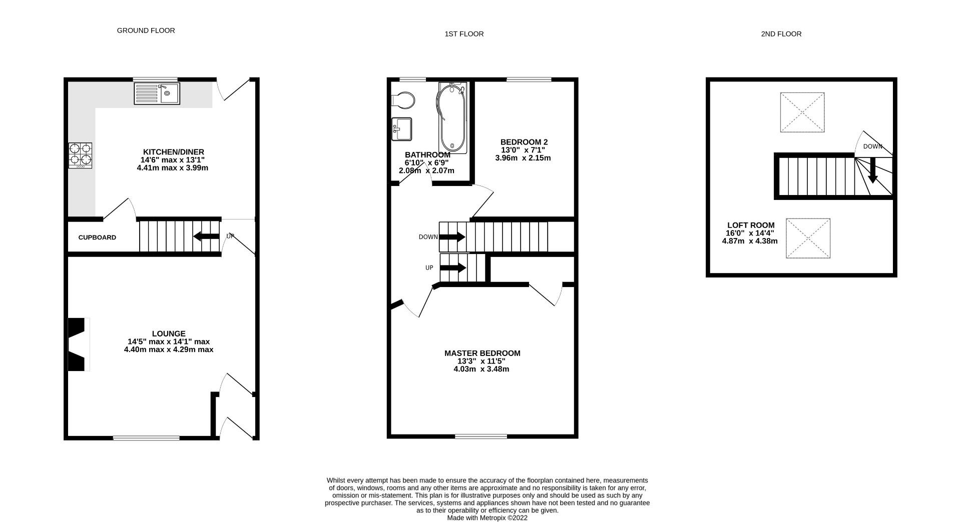 Ainsworth Road, Radcliffe, Manchester M26, 2 bedroom terraced house to