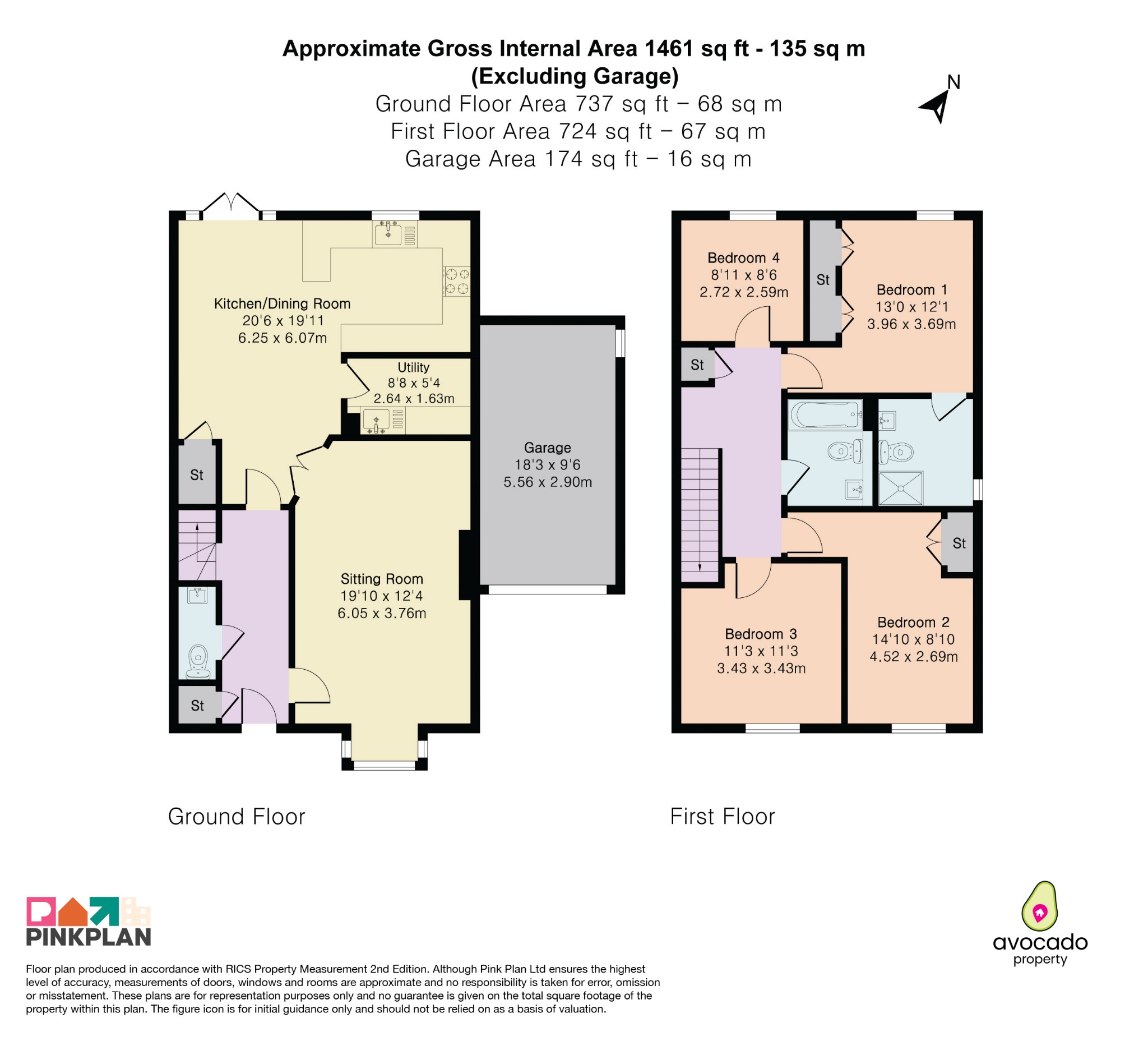 2 Hill Crest, Charndon, Buckinghamshire floorplan
