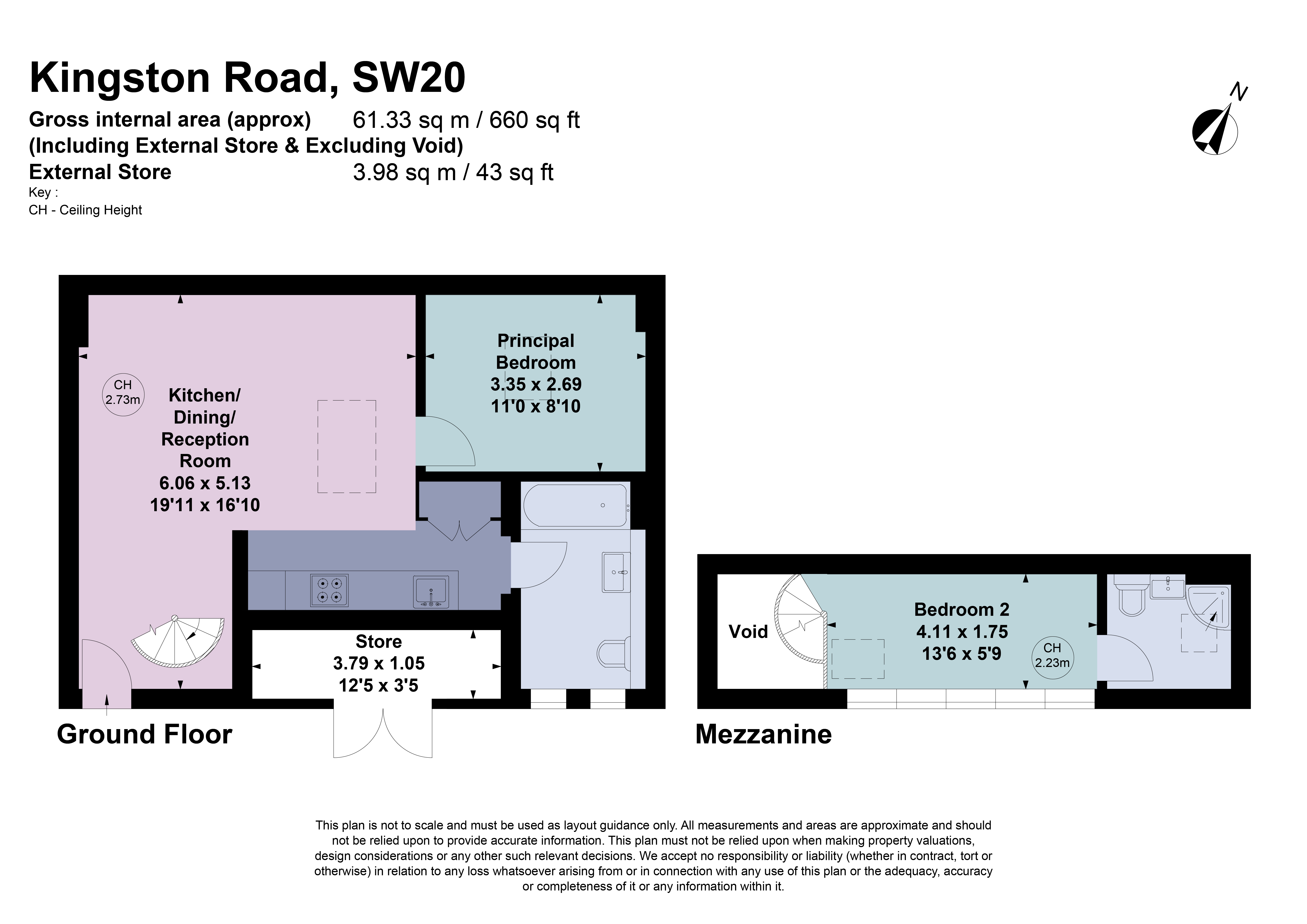 Kingston Road, London floorplan
