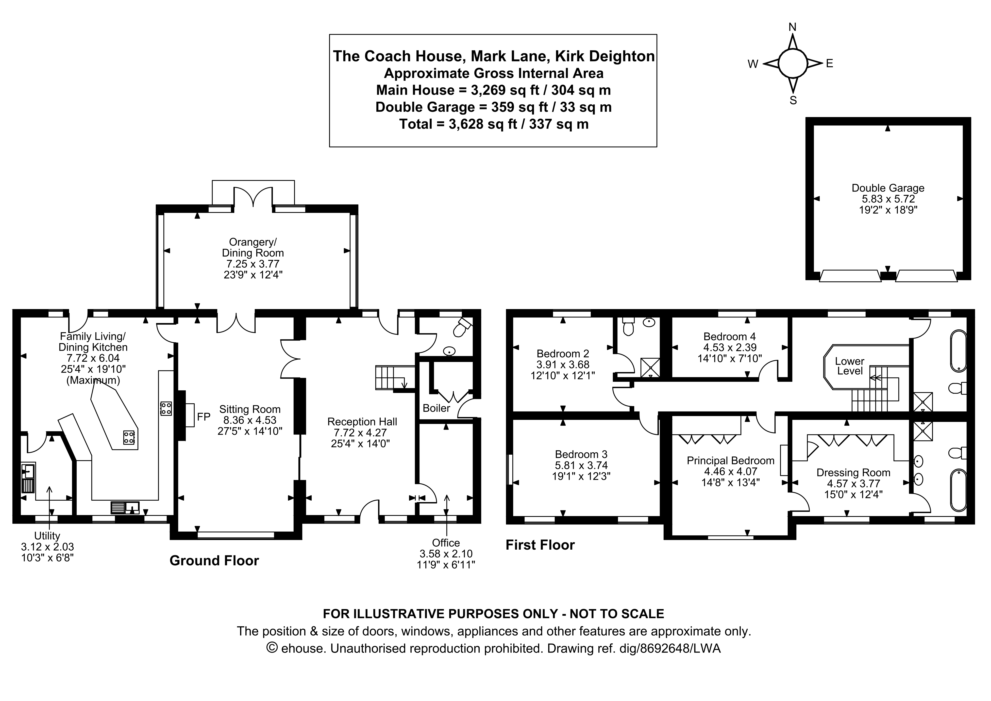 The Coach House,, Mark Lane, North Yorkshire floorplan