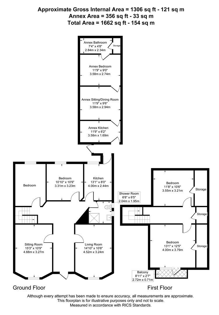 16, Cromer Road, Weston-Super-Mare floorplan