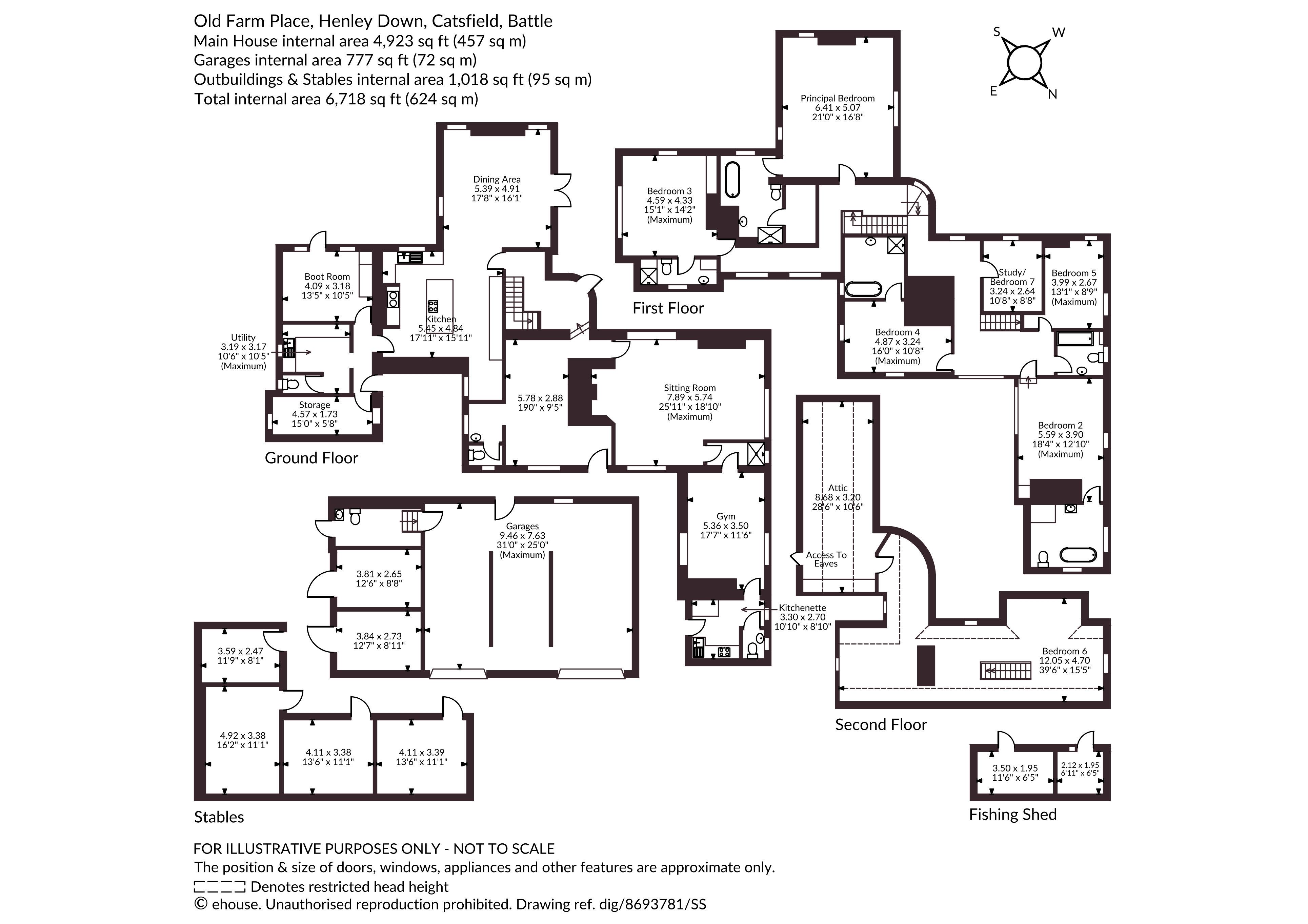 Old Farm Place,, Henley Down, Battle floorplan