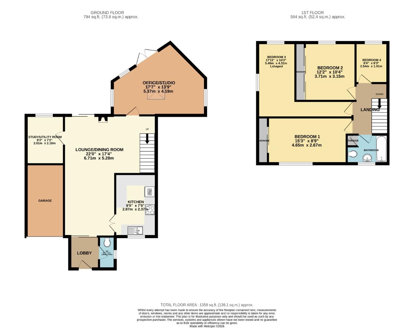 31, The Lawns, Everton floorplan