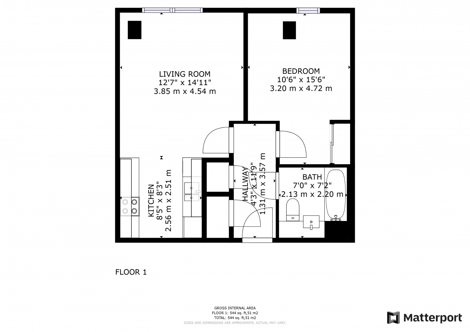 The Panorama, Ashford floorplan
