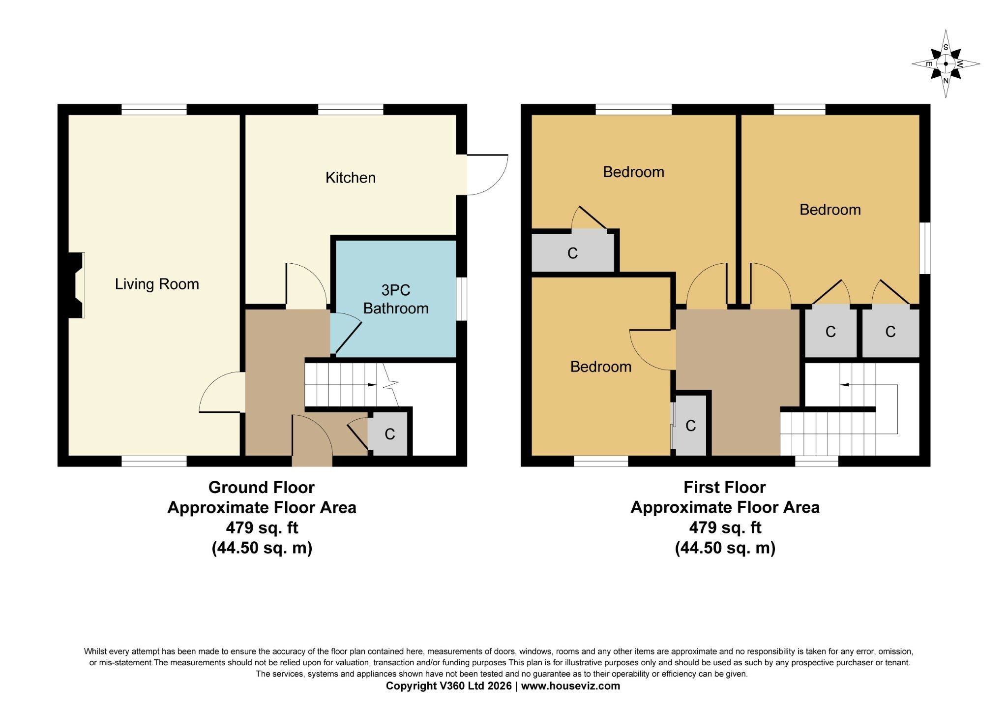 53, Pennyfern Road, Greenock floorplan