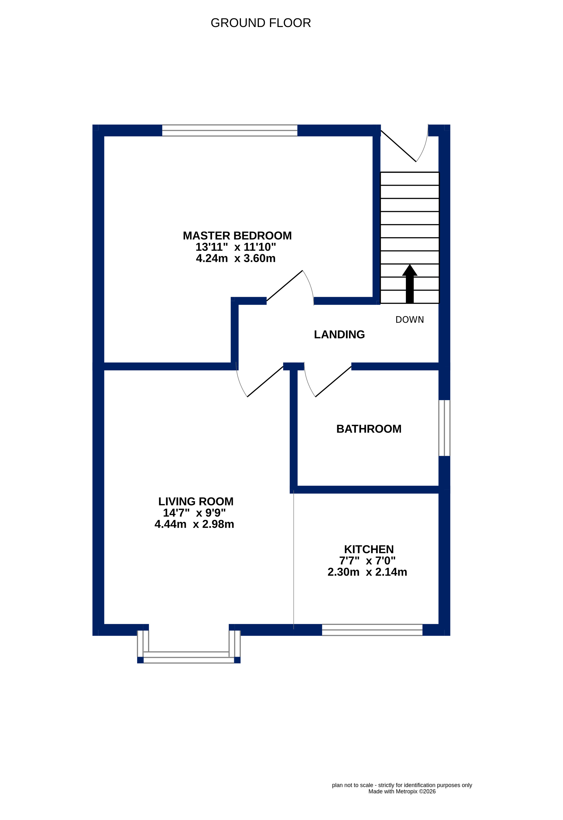 7, Bransby Court, Pudsey floorplan