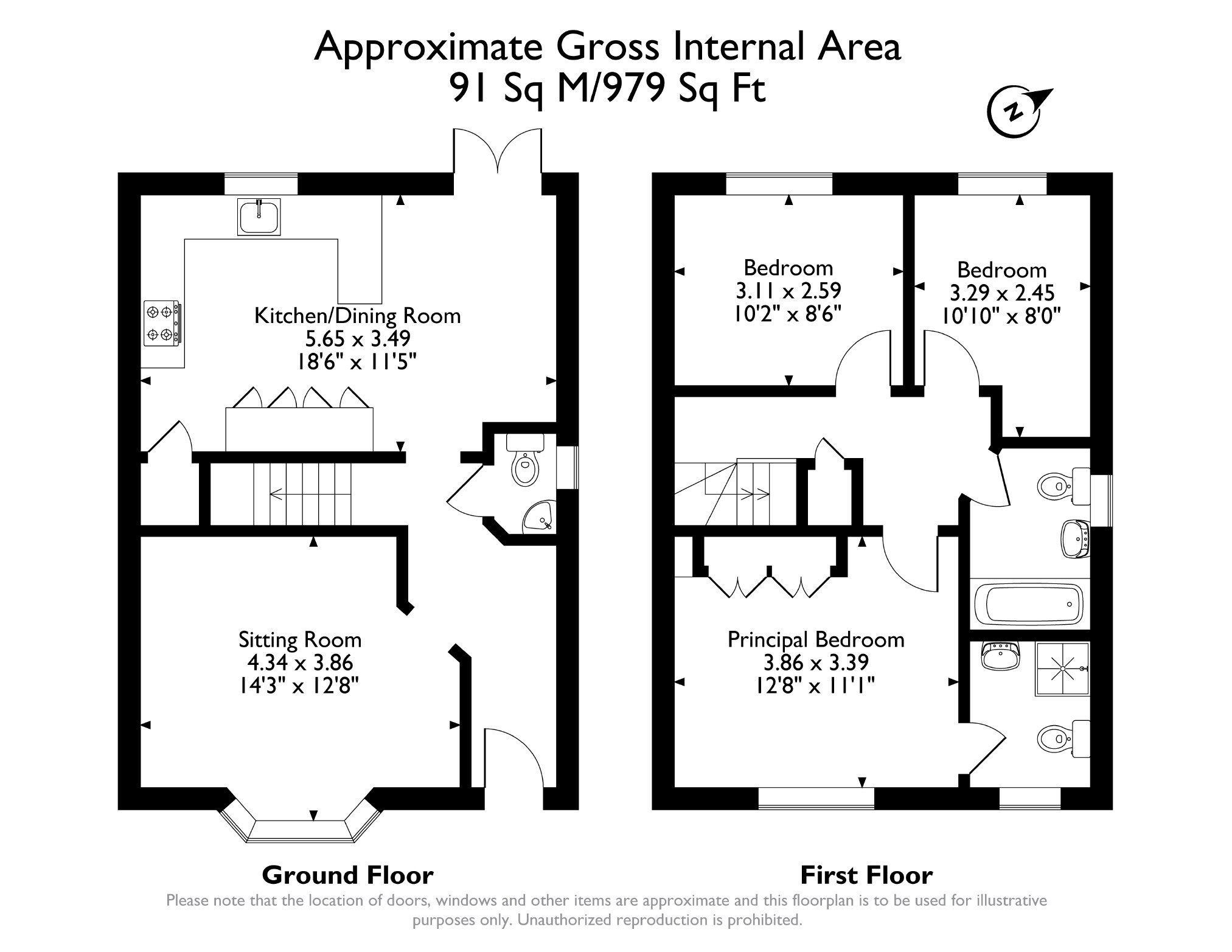 19, Sir Howel Crescent, Undy, Caldicot floorplan