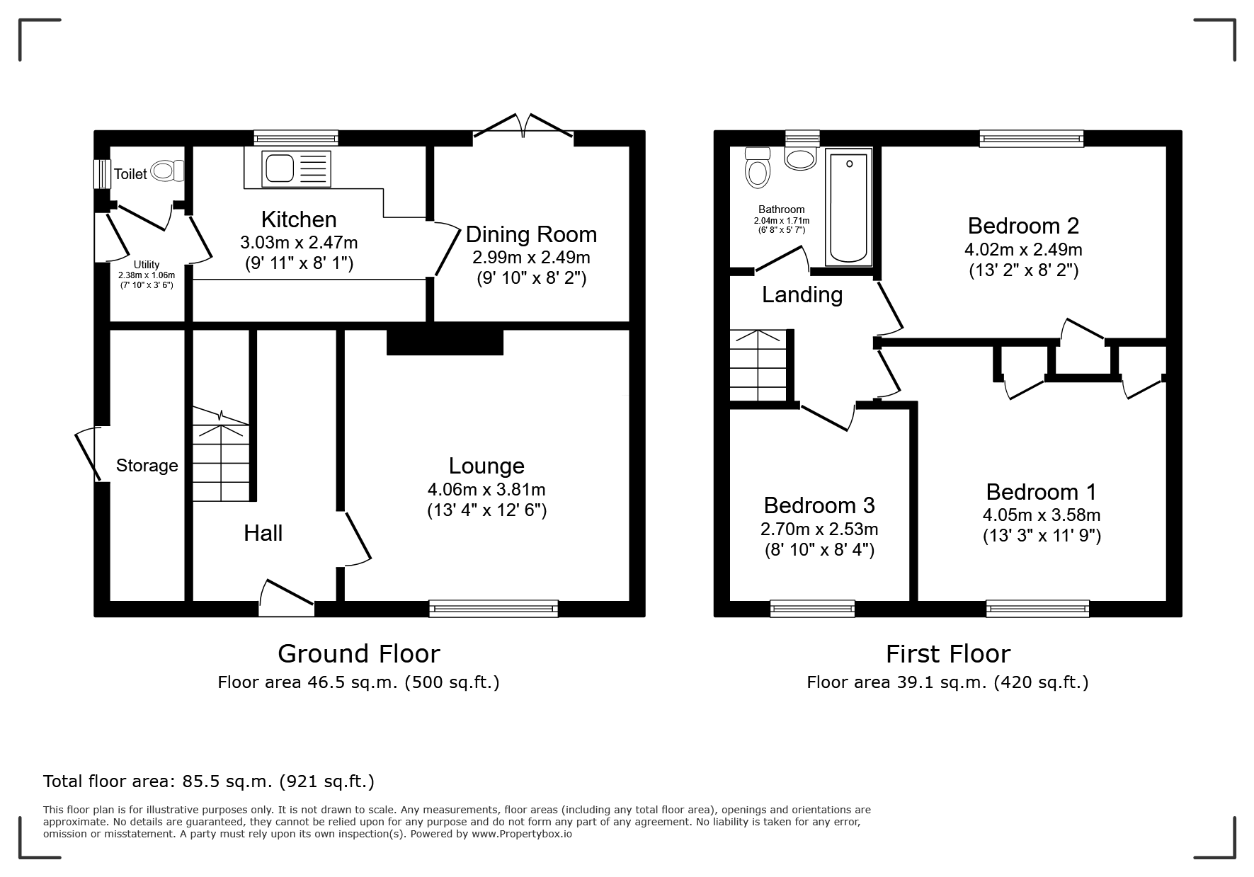 5, Shelley Avenue, Boldon Colliery floorplan